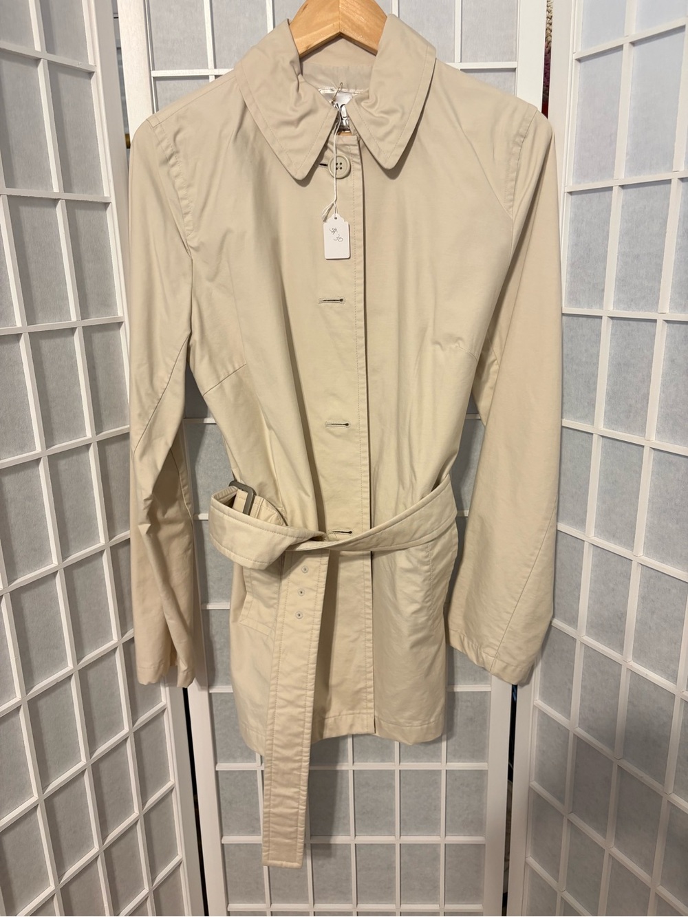 Old Navy Beige Trench Coat with Belt